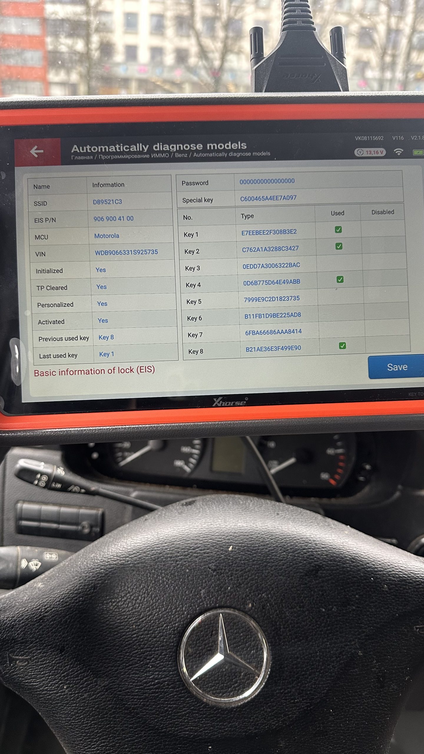 Automašīnu atslēgu un imobilaizeru programmēšana